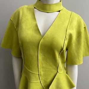 Retro Vintage 90s Lime Top